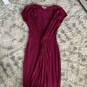 Rolla Coster - Deep V Neck Open Cut Maxi Dress